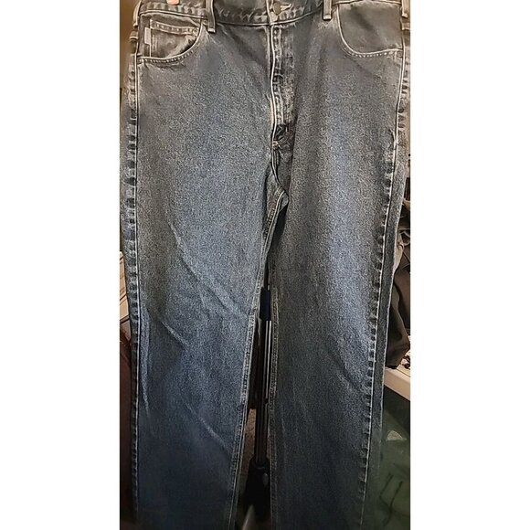 carhartt traditional fit jeans 40x32 New Work Denim Excellent CR50 Nice NWOT - Picture 1 of 6